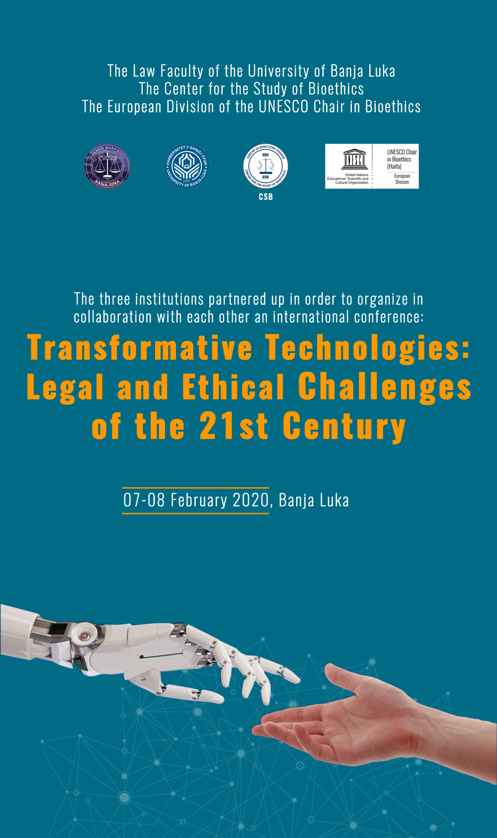 Transformative Technologies: Legal and Ethical Challenges of the 21st Century